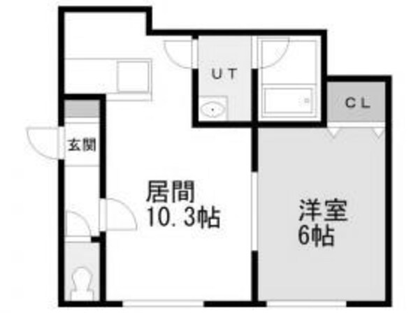 麻生駅 徒歩5分 1階の物件間取画像